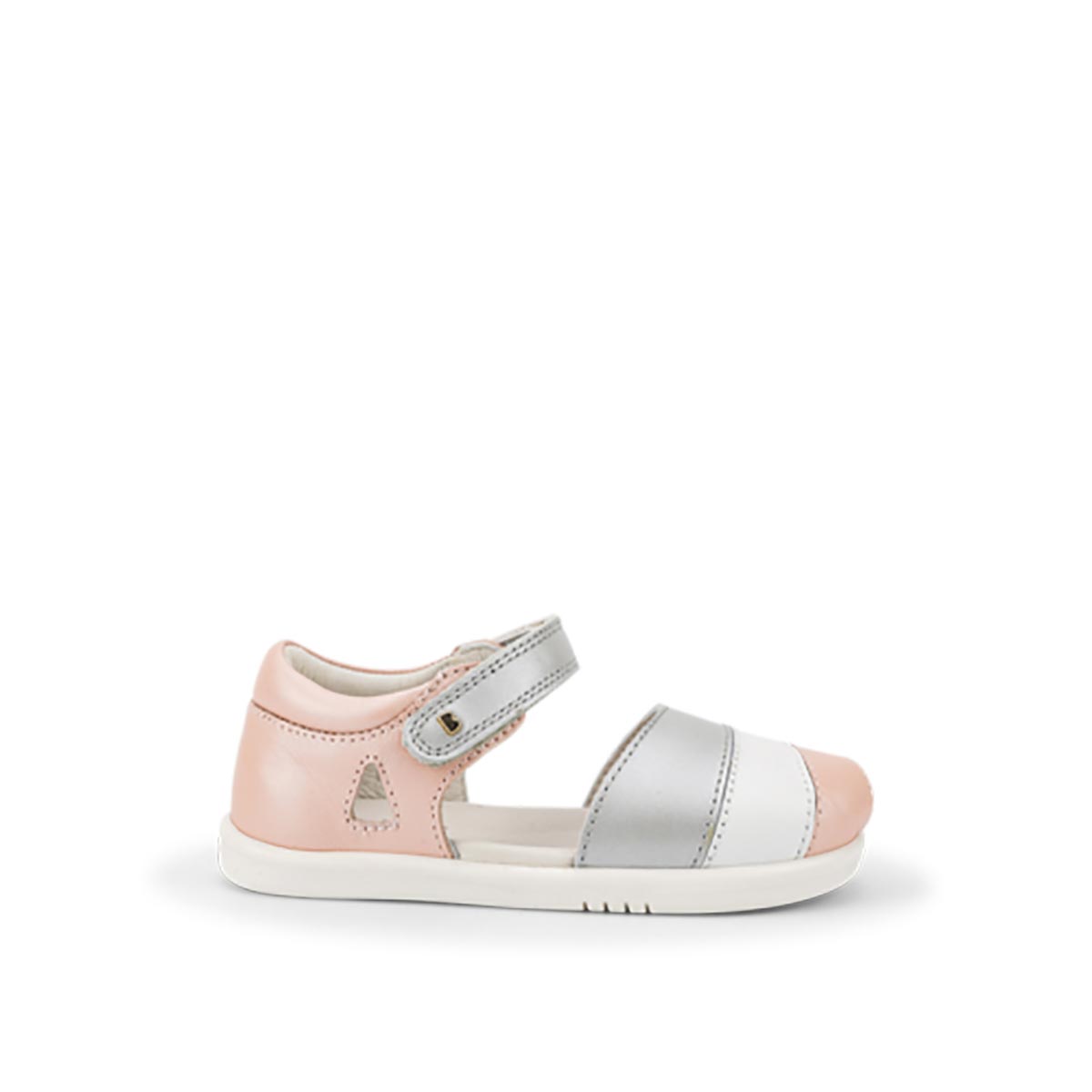 I Walk Twist Seashell Shimmer + Silver Stripe