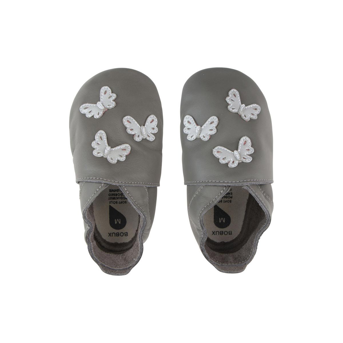 Soft Sole Butterflies Grey