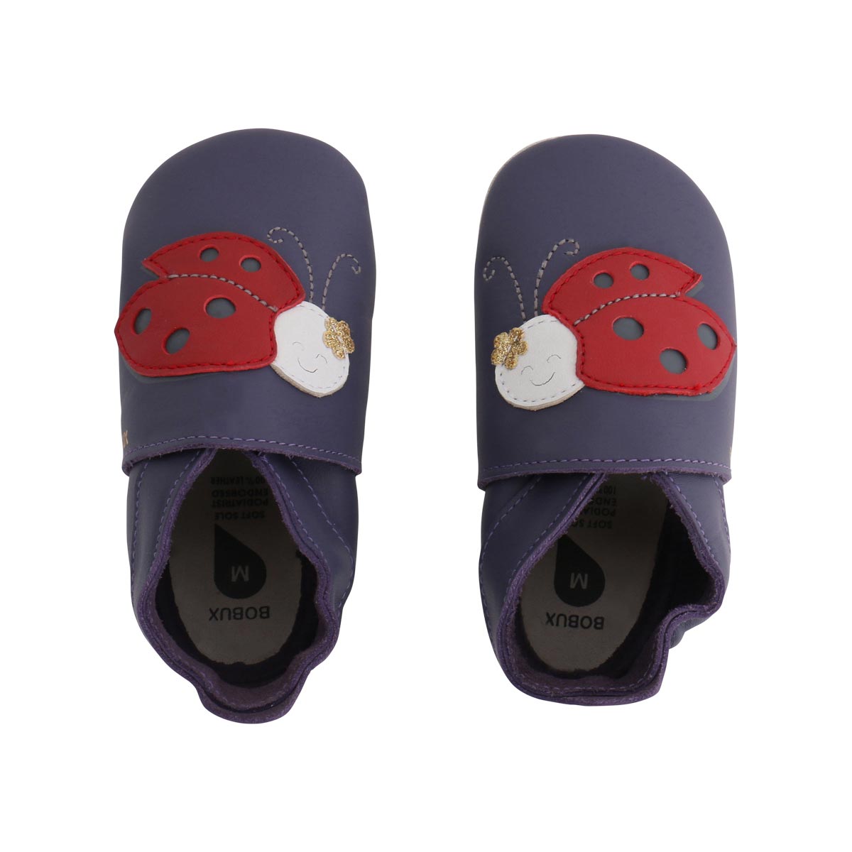 Soft Sole Ladydird Purple