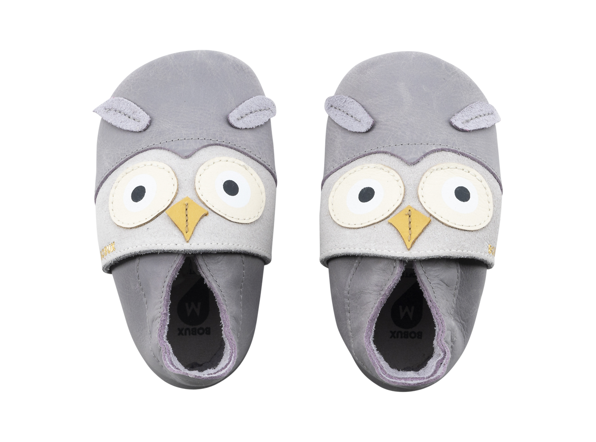 Soft Sole Hootie Grey Gull