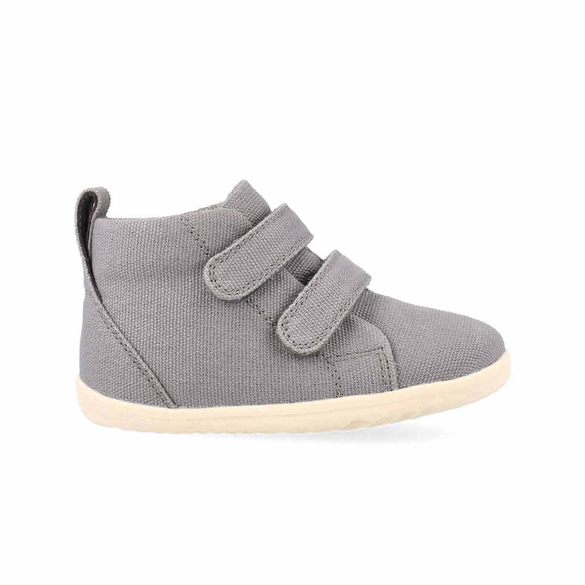 Step Up Grass Court High Canvas Circular Grey