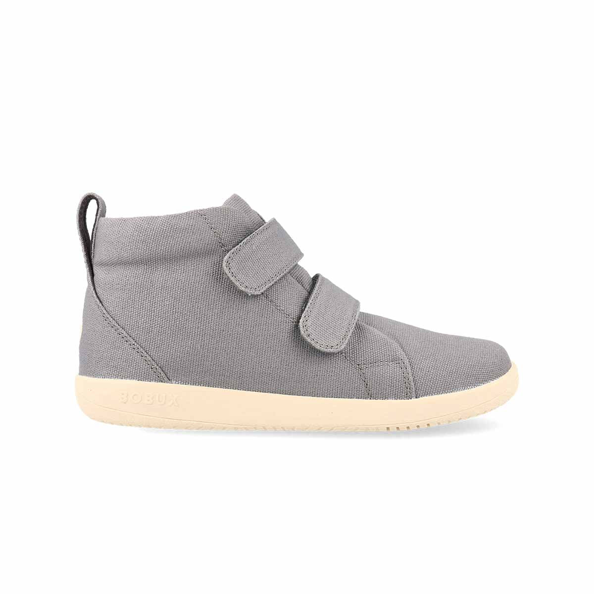 Kid Plus Grass Court High Canvas Circular Grey
