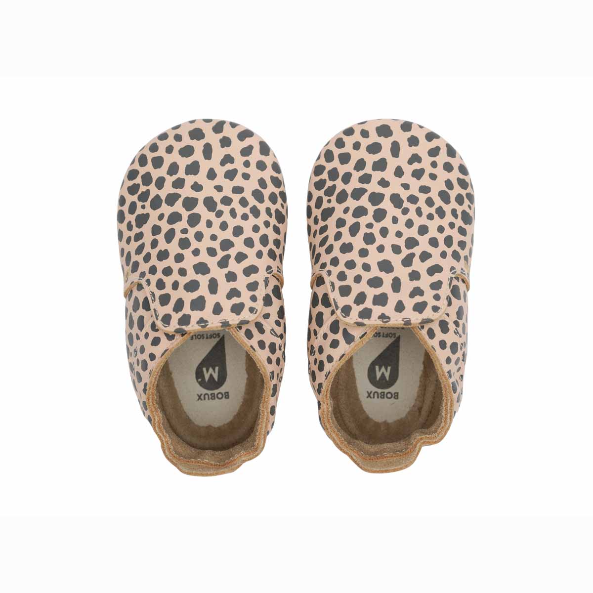 Soft Sole Dalmatian Print Rose Quartz