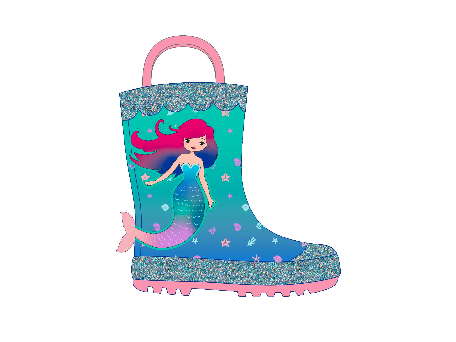 Rain Boot Sirena
