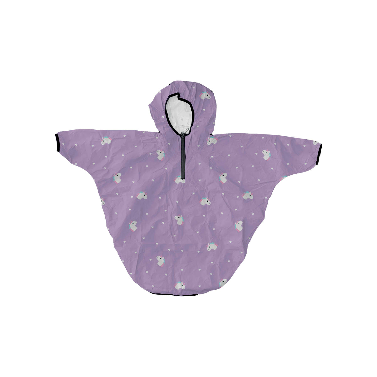 Rain Cape Unicorno Cuori