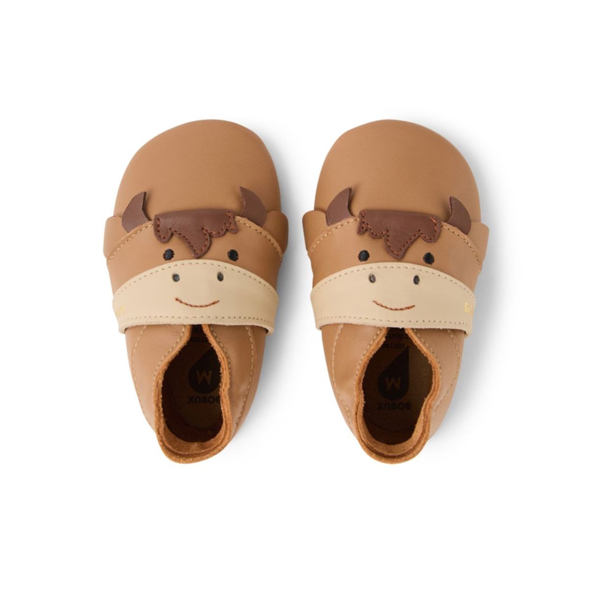 Soft Sole Mooley Cow Caramel