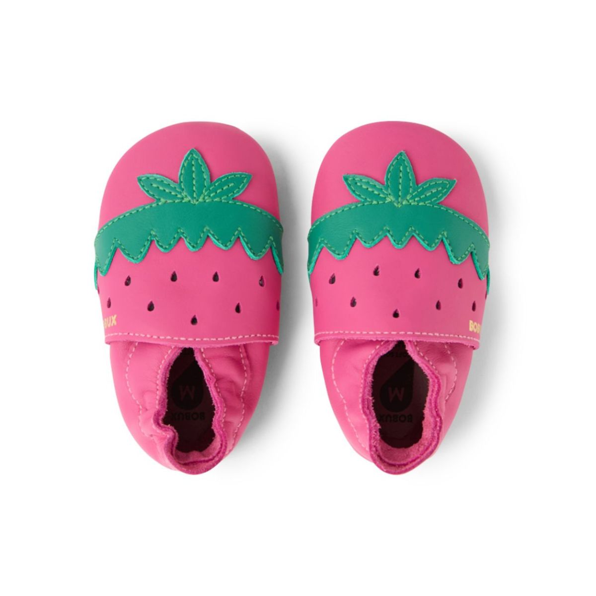 Soft Sole Strawberry Pink-Winter Green