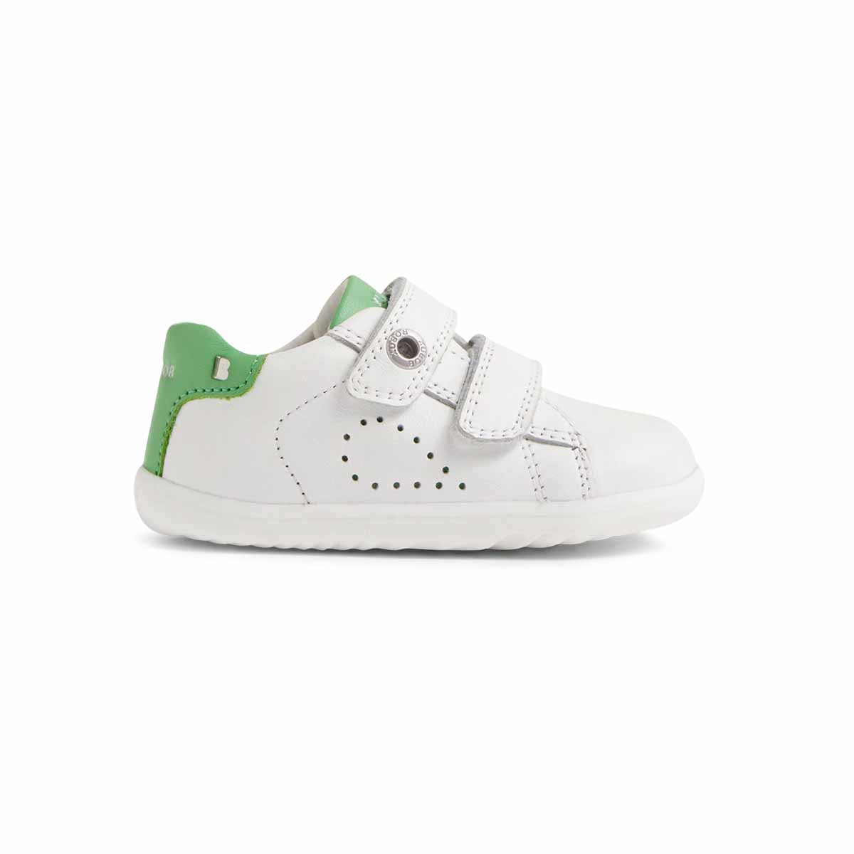 Step Up Maverick White-Retro Green