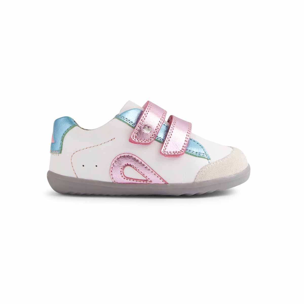 Step Up Blaze White-Pink Metallic