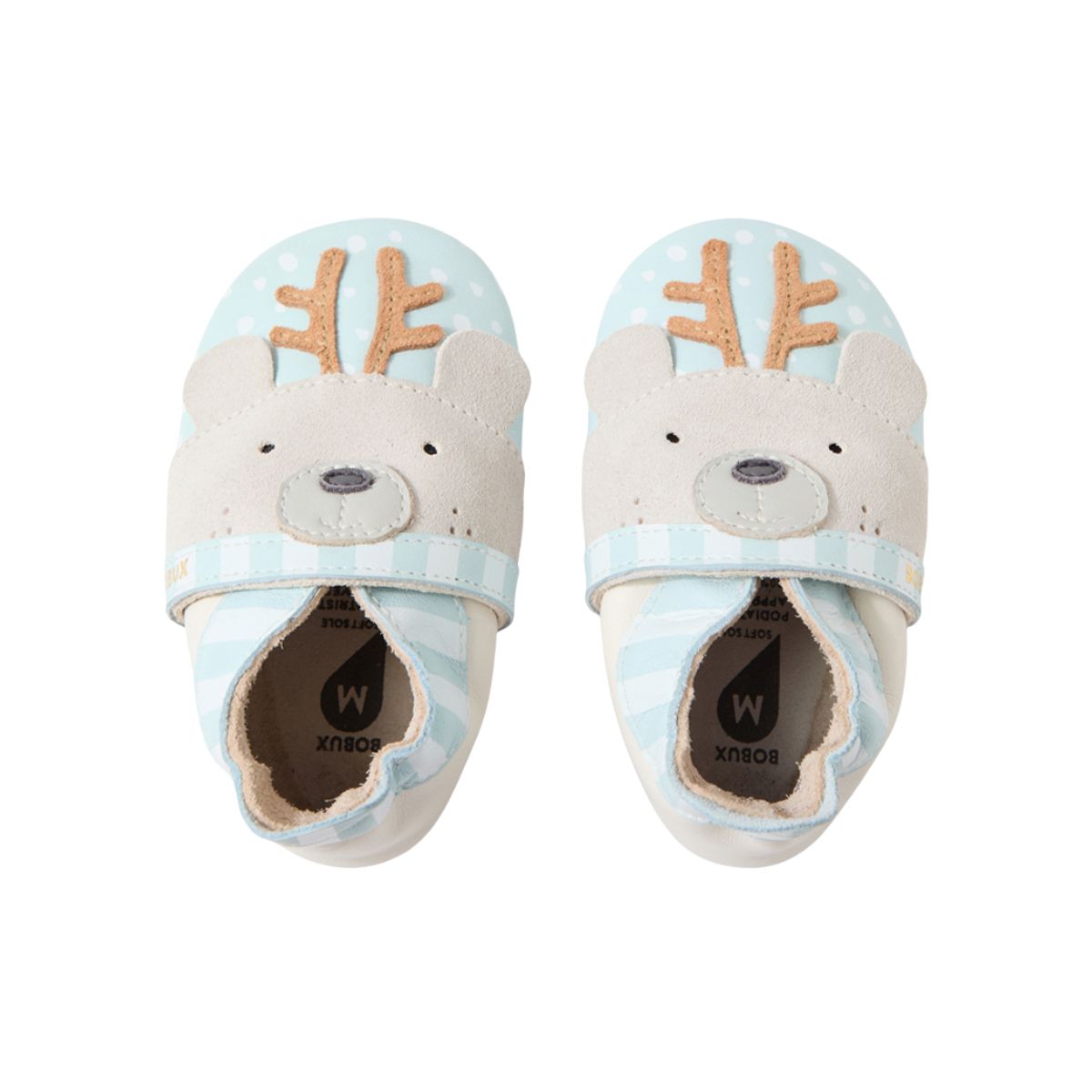 Soft Sole Cubby White Seafoam