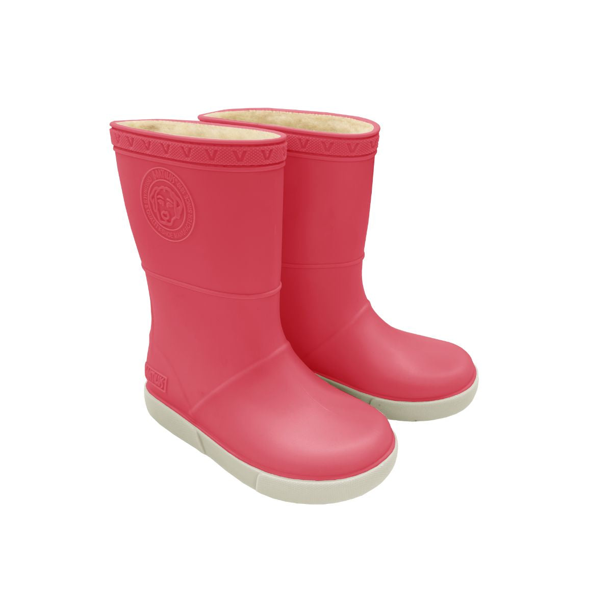 Seals01 Fuxia Barbie/White