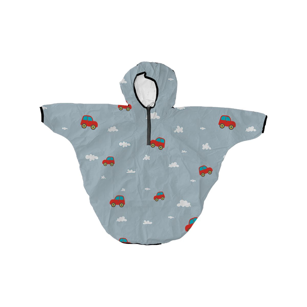 Rain Cape Red Car