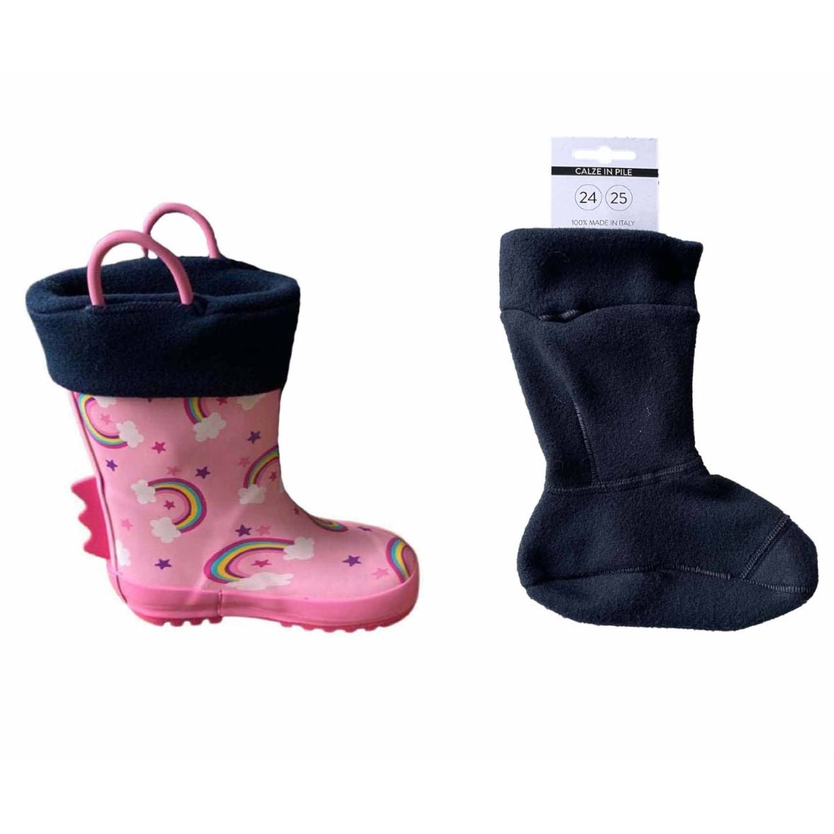 Rain Socks Navy