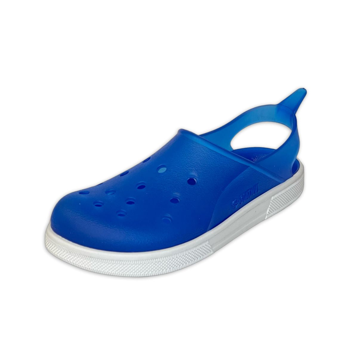 Cloggy Neon Blu/White