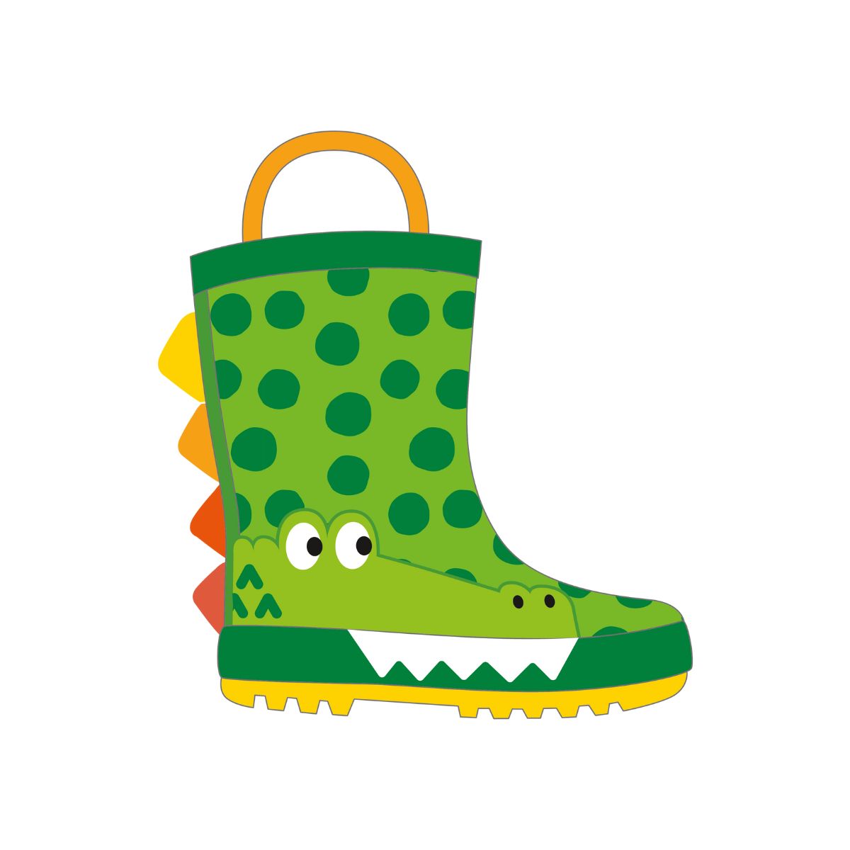 Rain Boot Green Cocco