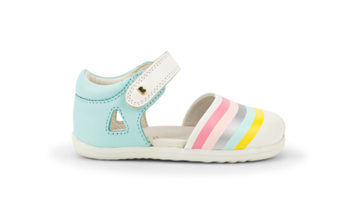 Bobux JUMP bianco sandalo punta chiusa EU 20 